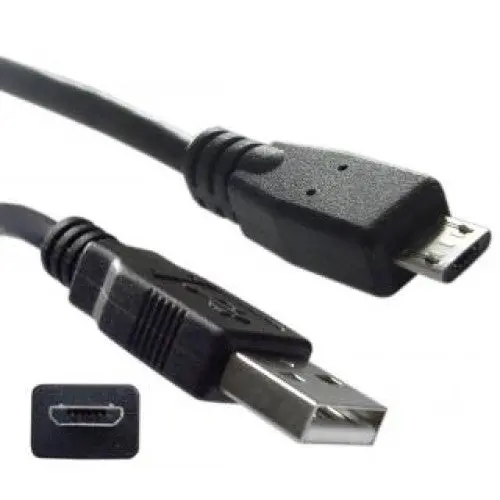 Black 3-Foot Usb-A To Micro-Usb-B Cable 1