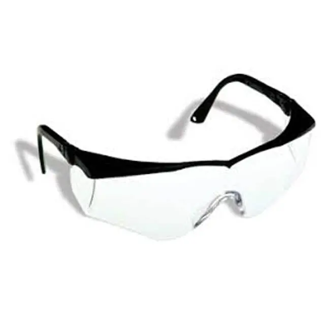 Black Ansi-Compliant Safety Glasses – Lightweight Protective Eyewear 1