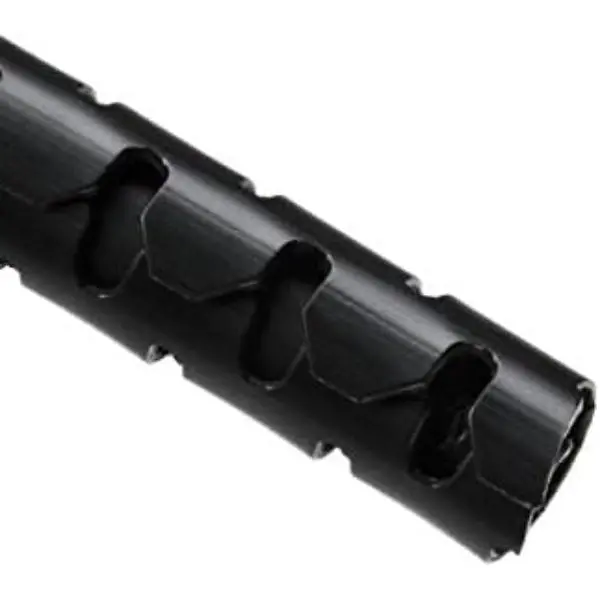 Black Helical Wrap – 1/4-Inch Od, 100-Foot Roll For Cable Bundling And Protection 1