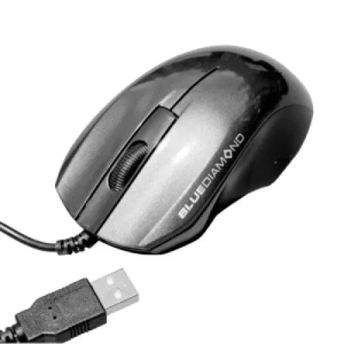 Black Optical Usb Mouse – Scroll Wheel, Plug-And-Play Compatibility 1