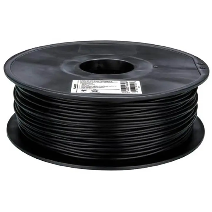 Black Pla 3D Printer Filament – 3Mm Diameter, 1Kg Spool, 2-Inch Center Hole 1