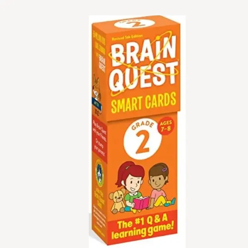 Brain Quest Grade 2 Workbook – Learning Tools For Second Graders, Ages 7–8 (Isbn 9781523517275) 1