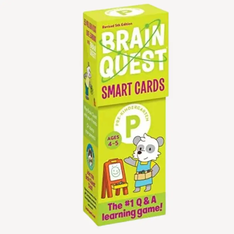 Brain Quest Pre-Kindergarten – Revised 5Th Edition Early Learning Activities 1