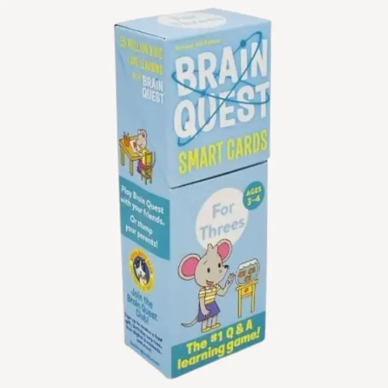 Brain Quest Smart Cards For Grade 3 – Revised 5Th Edition Learning Deck 1