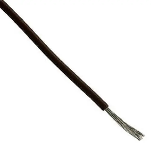 Brown Stranded Wire – 22 Awg, 450 Ft Spool, Flame-Retardant Pvc Sheath (R45-10772-22-Bn-450) 1