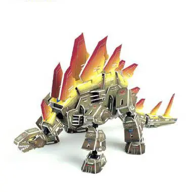 Bs-022 Stegotron 3D Puzzle Robot – Articulated Plastic Ball-And-Socket Construction 1