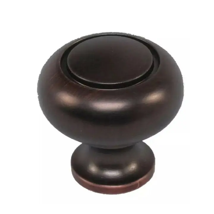 Cabinet Knob – 1.25-Inch Diameter, Matte Black Finish, Modern Minimalist Look 1