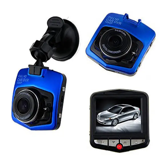 Car Dashboard Camera With Built-In Dvr And Blue Led Indicator 1
