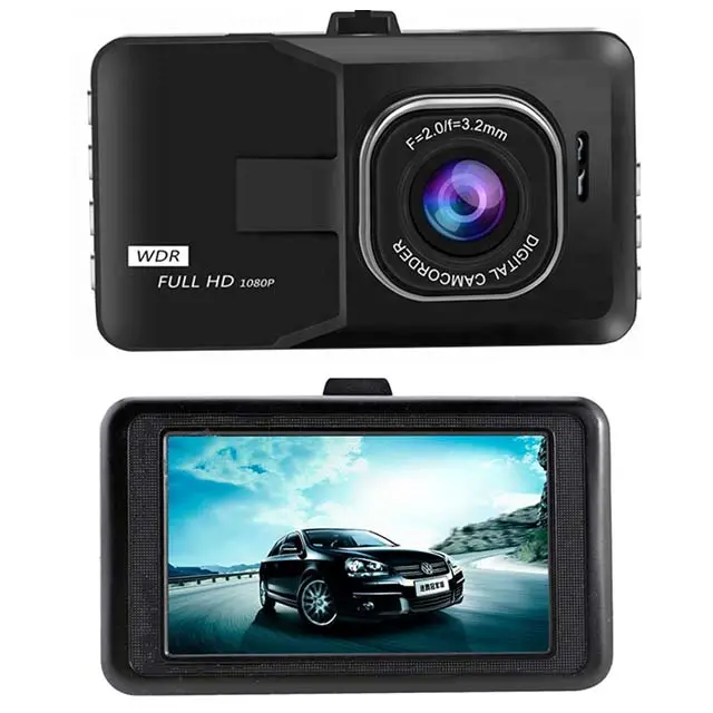Ce-Dvr-Cdv1233 - Fhd 1080P Dash Camera – 2.4" Lcd Screen, Compact Black Dvr 1