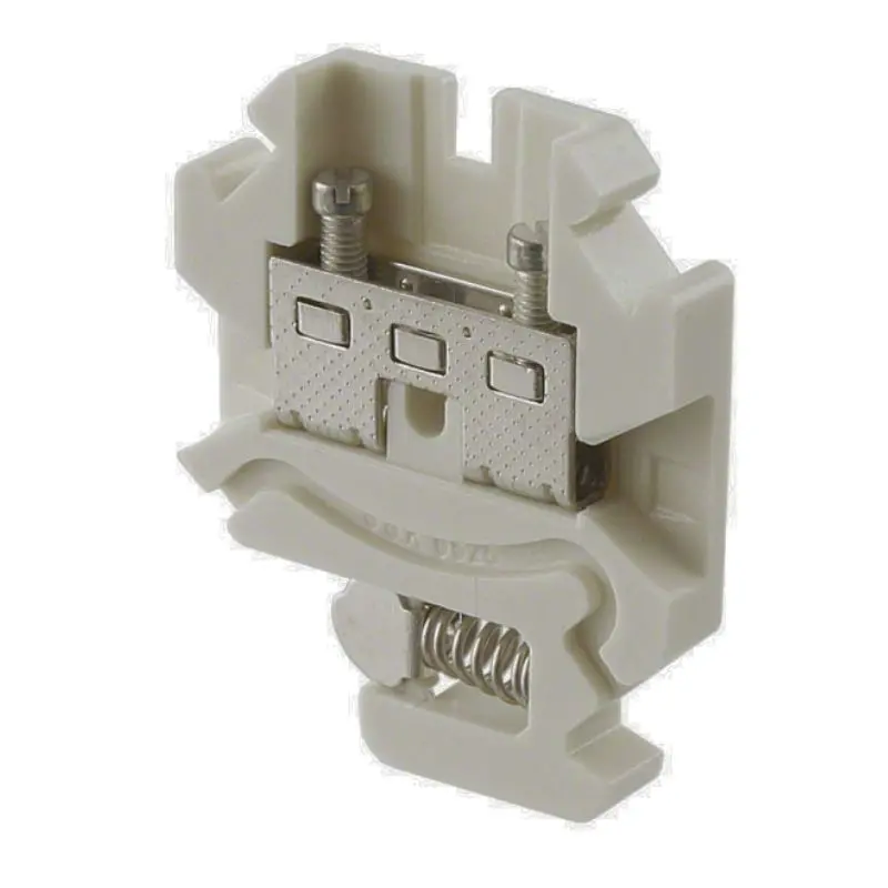 Ceramic Single-Pole Din Rail Terminal Block – Compact Design (Model 0570019) 1