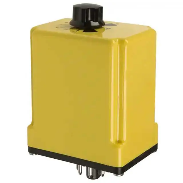 Cgb-38-70010M – Round 8-Pin Ac Timer, Off-Delay Function (1–10 Minutes), 120V Input, 2P2T, 10A/277Vac/30Vdc 1