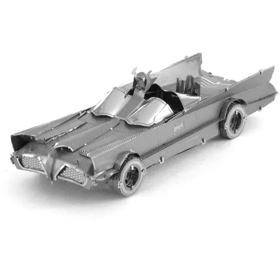 Classic Tv Batmobile 3D Metal Model Kit – 1960S Series Inspired Build 1