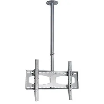 Clcd-103Sil – Adjustable Flat-Panel Tv Ceiling Mount For 32–60 Inch Screens, Silver Finish 1