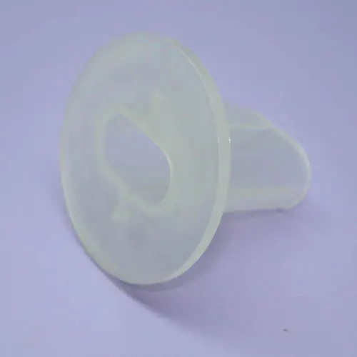 Clear Rg6 Dual Feed-Through Bushing – 4-Piece Pack 1