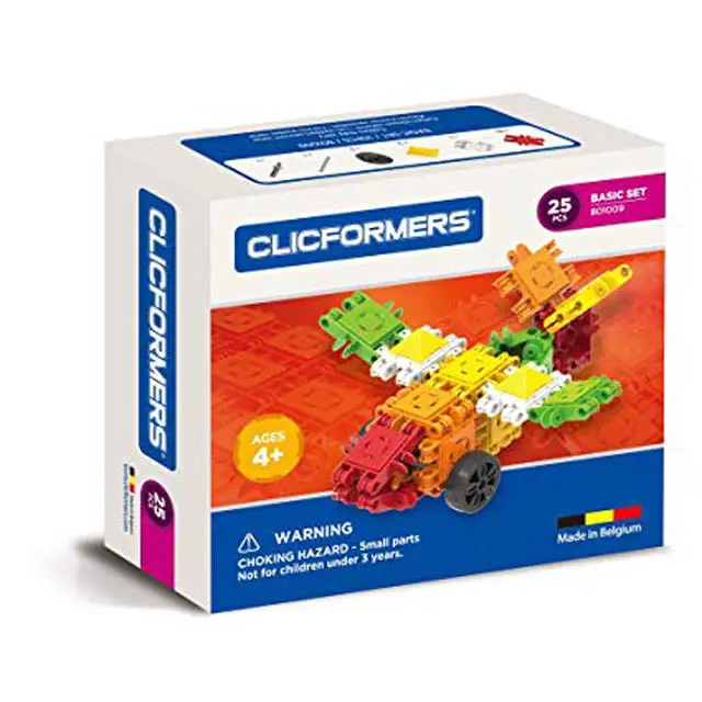 Clicformers Aviation Set – 25-Piece Airplane-Themed Building Kit 1