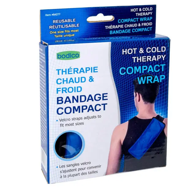 Compact Hot/Cold Therapy Wrap – Lightweight And Universal Fit 1
