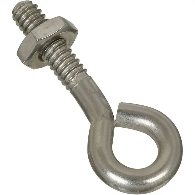 Compact Stainless Steel Eye Bolt – 6×64 Mm, 38 Kg Rated, With Nut, Model S837-997 1