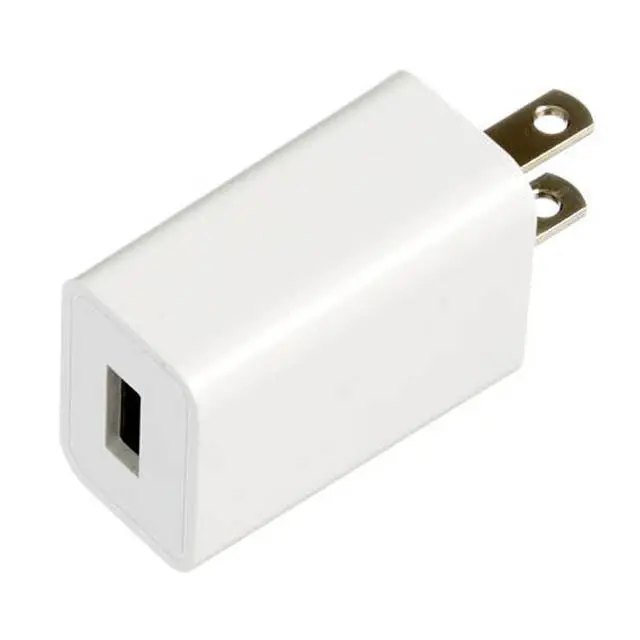 Compact Usb Wall Charger – 5Vdc @ 1A, Dual-Tone White-And-Black Design (Model 03246) 1