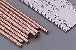 Copper Tubing Pack – 3/32 Inch Diameter × 12 Inch (3 Pcs Per Pack), Soft Annealed Type (8118) 1