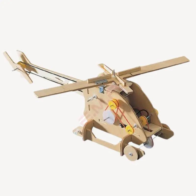 Coptermech Assembly Kit – Detailed Rc Helicopter Model With Paint Included 1