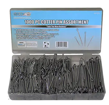 Cotter Pin Assortment – 1000-Piece Bulk Pack, Model 43125 1