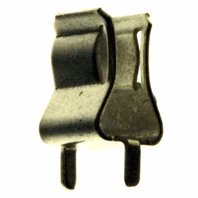 Cq-450-Se Pcb-Mount Ear-Type Fuse Clip For 5 Mm Fuses – Tin-Plated, Pack Of 10 1