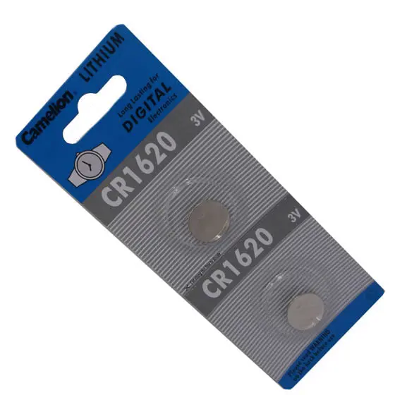 Cr1620 — 3 V Lithium Coin Cell, 16.0 Mm × 2.0 Mm (2-Pack) 1