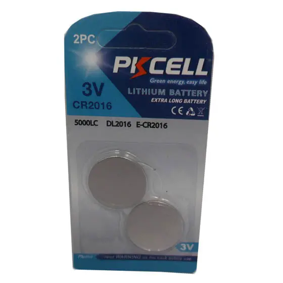 Cr2016-2B Lithium Coin Cell Batteries – 3V, Cr2016 Size, 2-Pack 1