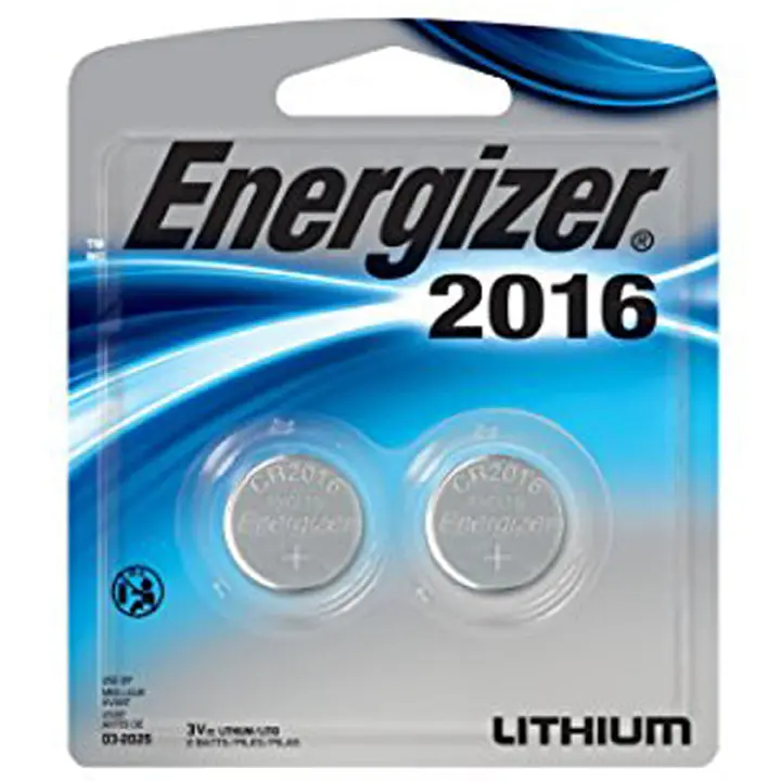 Cr2016 Lithium Coin Cell Battery – 3 V, Pack Of 2 1