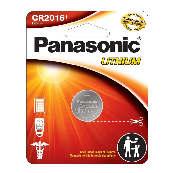 Cr2016 Lithium Coin Cell Battery – 3V High-Performance Replacement 1