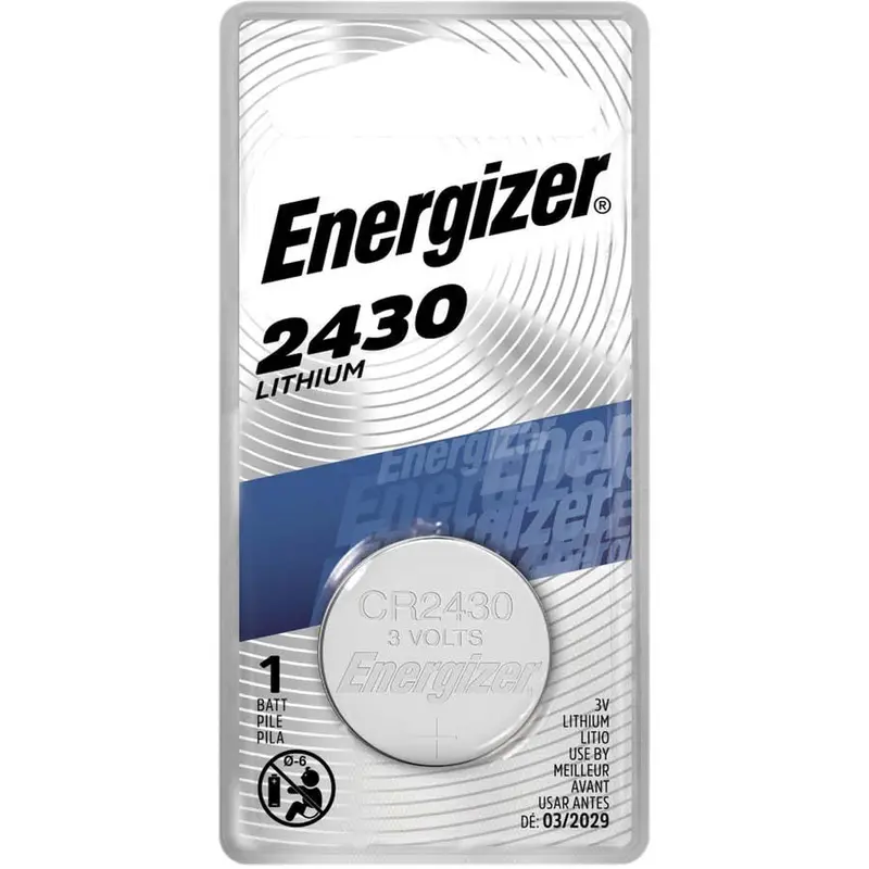 Cr2430 Lithium Coin Cell Battery – 3V, High-Capacity, Long Shelf Life 1