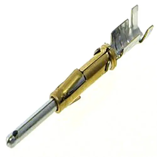 Crimp Male Pin Connector: 1.56×27.4Mm, 13A/250V, 16Awg – Pack Of 100 1