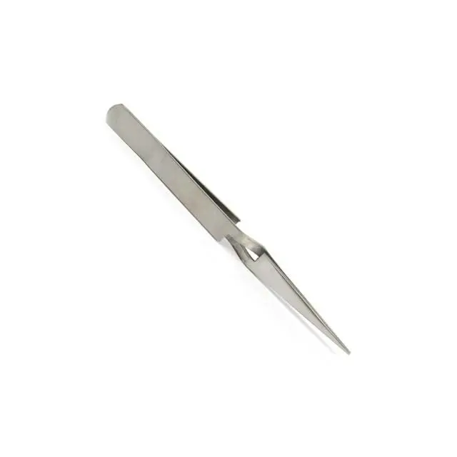 Crossover Precision Tweezers – 4.5-Inch, Straight Pointed Tip, Stainless Steel 1