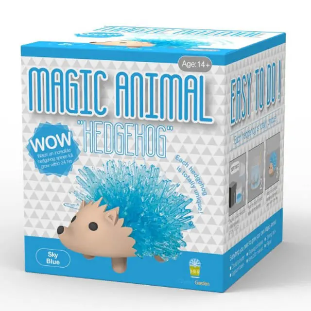 Crystal Growing Kit – Magic Hedgehog Theme, Color Assortment 1