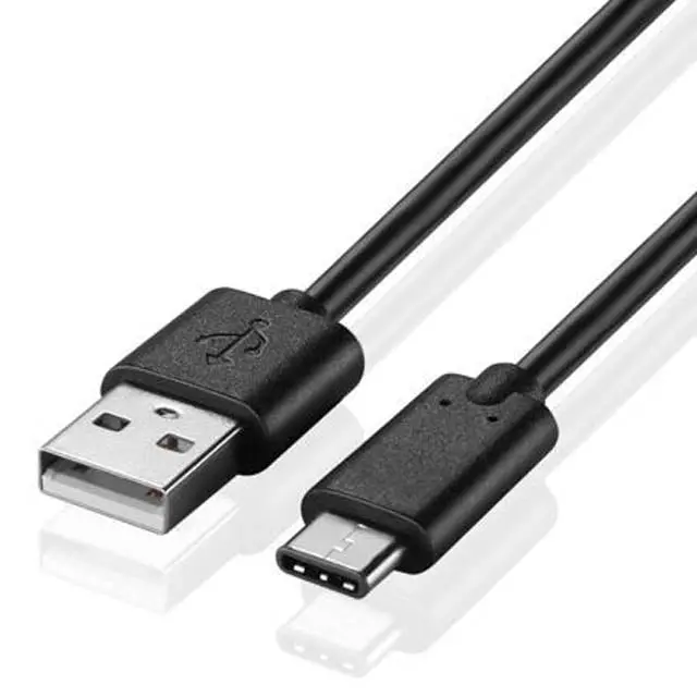 Custb2-Ac1M – Usb-A To Usb-C Cable (3 Ft): Black, 3A Fast-Charging, Usb 2.0 Compatible 1