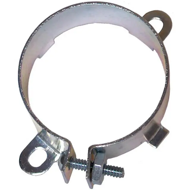 Cyz-1725-1 – 72 Mm Aluminum Cap Clamp With Yellow/Chrome Finish 1