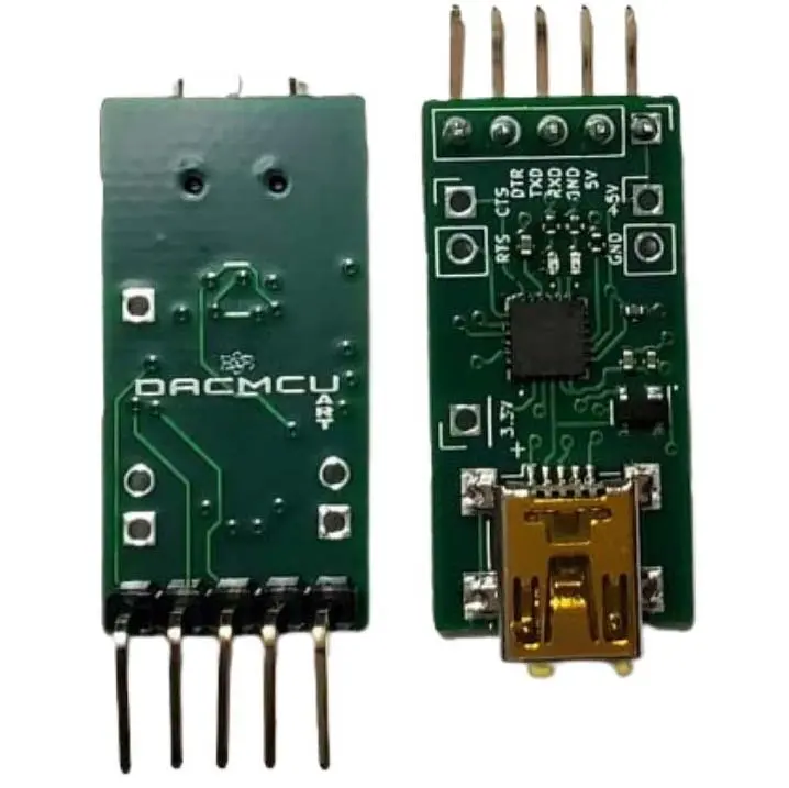 Dacmcu Uart-To-Usb Breakout Board – Serial Communication Interface Module 1