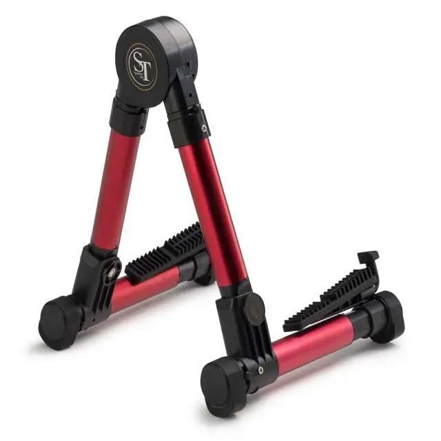 Dg-01A Foldable Multi-Color Guitar Stand For Acoustic & Electric Instruments 1