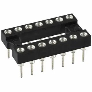 Dgb-1411A-1 – 14-Pin Machine-Style Ic Socket, 7.62 Mm Pitch 1