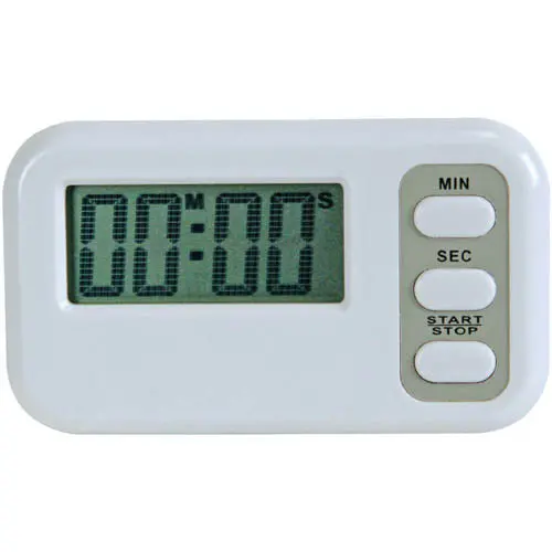 Digital Countdown Timer – 99:59 Max, Built-In Alarm & Lr44 Battery – Timer10 1