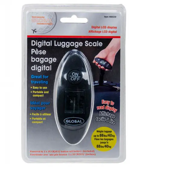 Digital Luggage Scale – 40 Kg Capacity, Cr2032 Battery Included 1