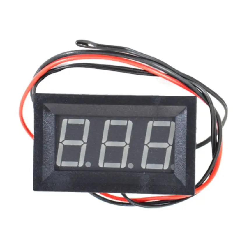 Digital Temperature Panel Meter – -30°C To +70°C Range With Probe, 4.5–30V Dc Power 1