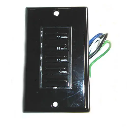 Digital Timer Switch – 20A Electronic Countdown Timer With Four Preset Durations (5/10/15/30 Min), Black Housing 1