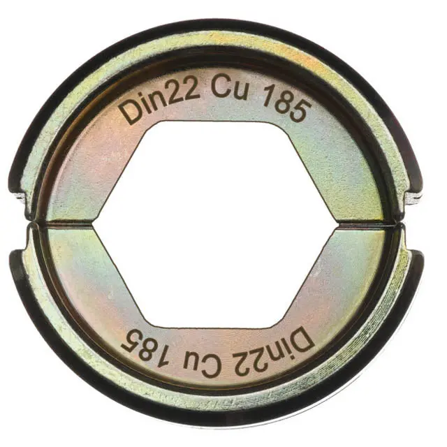 Din 22 Crimping Die For 185 Mm² Copper Compression Cable Lugs (Model 4932451752) 1