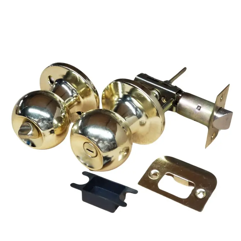 Dk-2000B Gold-Plated Privacy Lock – Interior Bedroom Or Bathroom Use 1
