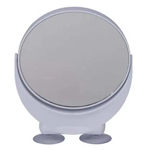 Double-Sided Magnifying Mirror — 5X And 10X Zoom, Color-Assorted Frames 1
