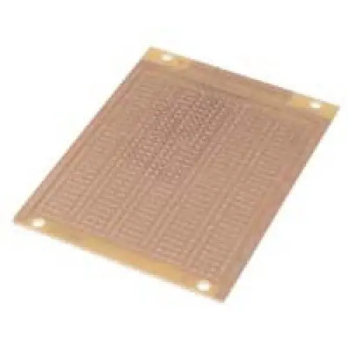 Double-Sided Pcb Prototype Board – 2.83" × 3.75", Three Linked Pads + Power Bus 1