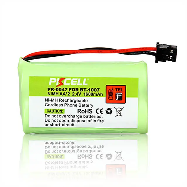 Dual-Aa Nimh Battery Pack – 2.4V, 1600 Mah, Mitsumi Connector 1