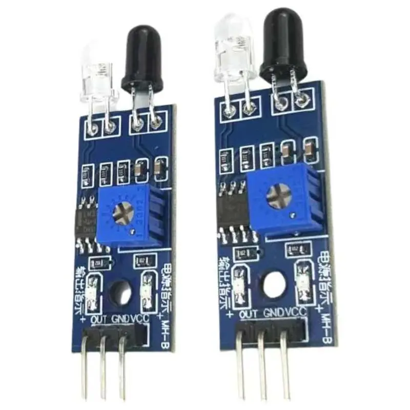 Dual-Pack Ir Detector Module For Robotics And Automation Projects 1