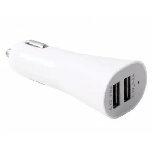Dual-Port Usb Car Charger – 5V/2.1A + 5V/1A 1